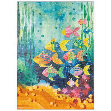 Darstellung des Puzzle Motivs puzzleplate Shoal of Fish - Gabila - Lovely Times 500 Puzzle