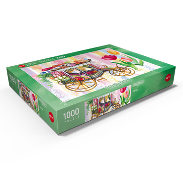 Darstellung des Puzzle Motivs Carriage - Gabila - Lovely Times 1000 Puzzle Schachtel Ansicht1