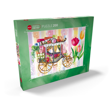 Darstellung des Puzzle Motivs Carriage 200 Puzzle Schachtel Ansicht2
