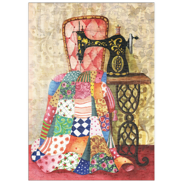 Darstellung des Puzzle Motivs puzzleplate Quilt 200 Puzzle