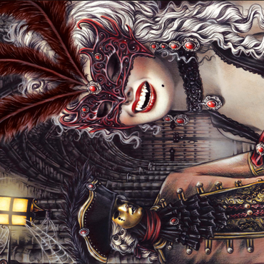 Darstellung des Puzzle Motivs Vampires - Victoria Francés - Favole 1000 Puzzle 3D Modell