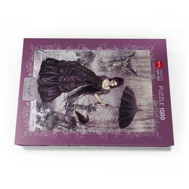 Darstellung des Puzzle Motivs Angel - Victoria Francés - Favole 1000 Puzzle Schachtel Ansicht3