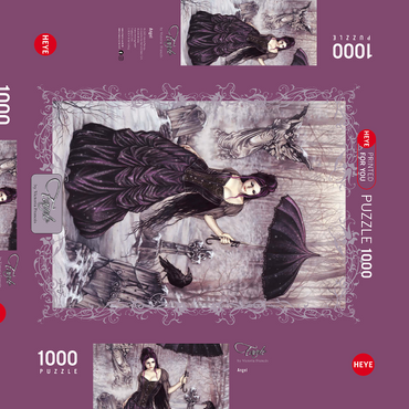 Darstellung des Puzzle Motivs Angel - Victoria Francés - Favole 1000 Puzzle Schachtel 3D Modell