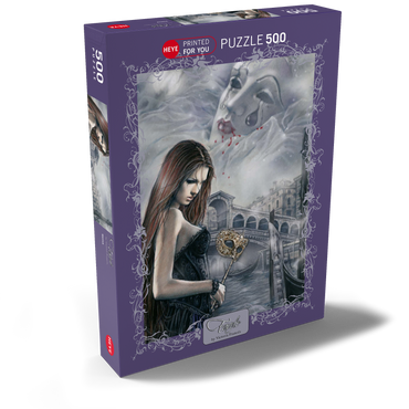 Darstellung des Puzzle Motivs Venice - Victoria Francés - Favole 500 Puzzle Schachtel Ansicht2