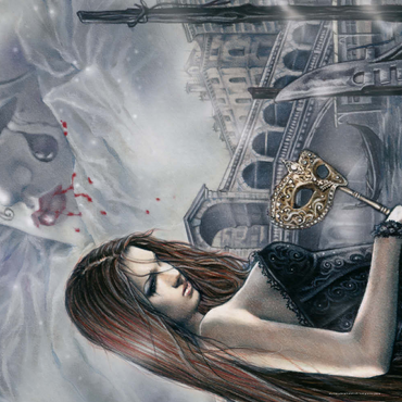 Darstellung des Puzzle Motivs Venice - Victoria Francés - Favole 500 Puzzle 3D Modell