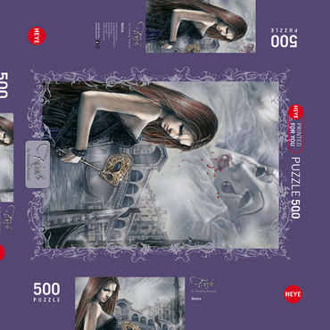 Darstellung des Puzzle Motivs Venice - Victoria Francés - Favole 500 Puzzle Schachtel 3D Modell