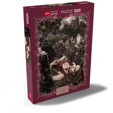 Darstellung des Puzzle Motivs Midnight - Victoria Francés - Favole 1000 Puzzle Schachtel Ansicht2