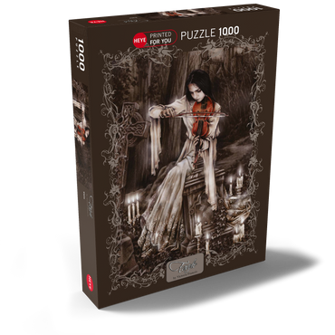 Darstellung des Puzzle Motivs Violin - Victoria Francés - Favole 1000 Puzzle Schachtel Ansicht2