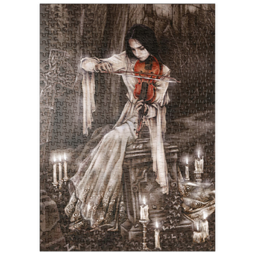 Darstellung des Puzzle Motivs puzzleplate Violin - Victoria Francés - Favole 500 Puzzle