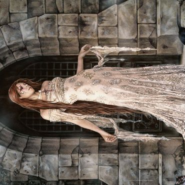 Darstellung des Puzzle Motivs Dress - Victoria Francés - Favole 500 Puzzle 3D Modell