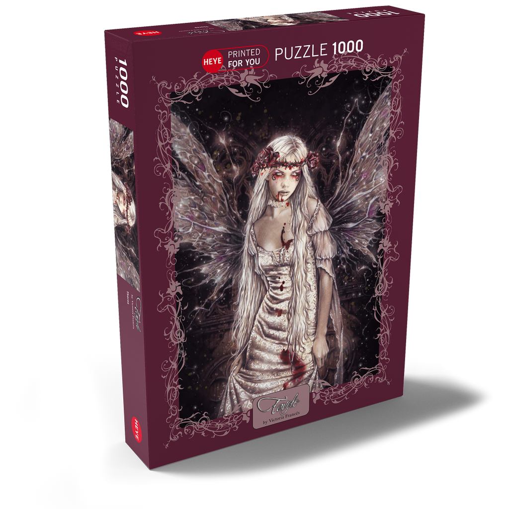 MyPuzzle Raven Von Victoria Francés – 1000 Teile Premium-Puzzle, 68 X 48 Cm, Aus Der Favole-Serie, Klimakompensiert