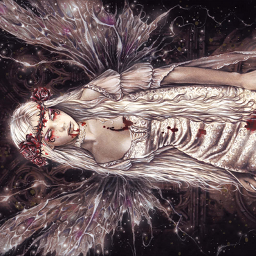 Darstellung des Puzzle Motivs Thorns - Victoria Francés - Favole 500 Puzzle 3D Modell