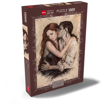 Darstellung des Puzzle Motivs Embrace - Victoria Francés - Favole 1000 Puzzle Schachtel Ansicht2