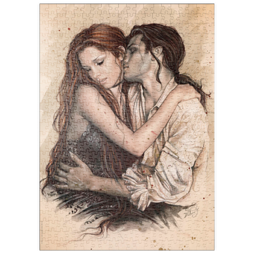 Darstellung des Puzzle Motivs puzzleplate Embrace - Victoria Francés - Favole 500 Puzzle