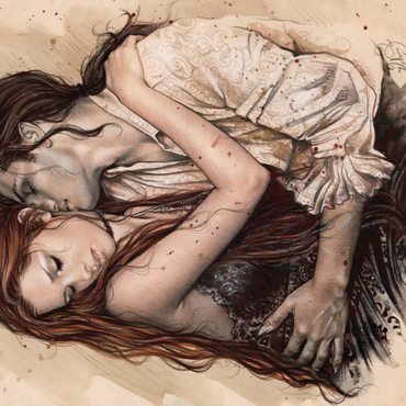 Darstellung des Puzzle Motivs Embrace - Victoria Francés - Favole 500 Puzzle 3D Modell