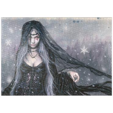 Darstellung des Puzzle Motivs puzzleplate Snowflake - Victoria Francés - Favole 1000 Puzzle