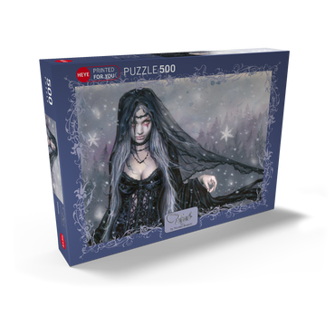 Darstellung des Puzzle Motivs Snowflake - Victoria Francés - Favole 500 Puzzle Schachtel Ansicht2