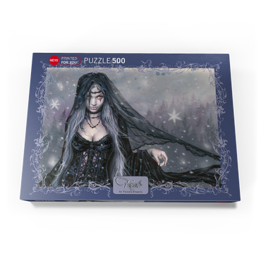 Darstellung des Puzzle Motivs Snowflake - Victoria Francés - Favole 500 Puzzle Schachtel Ansicht3