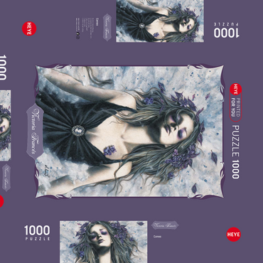 Darstellung des Puzzle Motivs Cameo - Victoria Francés - Favole 1000 Puzzle Schachtel 3D Modell