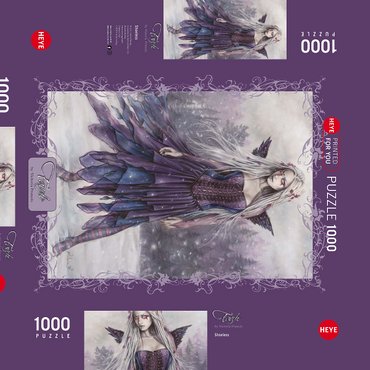 Darstellung des Puzzle Motivs Shoeless - Victoria Francés - Favole 1000 Puzzle Schachtel 3D Modell