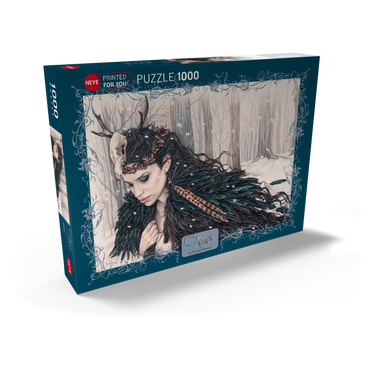 Darstellung des Puzzle Motivs Horned - Victoria Francés - Favole 1000 Puzzle Schachtel Ansicht2