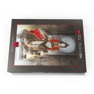 Darstellung des Puzzle Motivs Stairs - Luis Royo - Dead Moon 500 Puzzle Schachtel Ansicht3