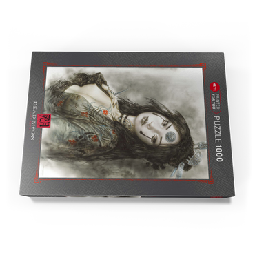 Darstellung des Puzzle Motivs Sadness - Luis Royo - Dead Moon 1000 Puzzle Schachtel Ansicht3