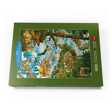 Darstellung des Puzzle Motivs Action - Michael Ryba - Cartoon Classics 1000 Puzzle Schachtel Ansicht3