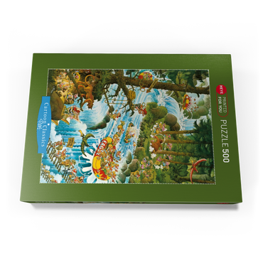 Darstellung des Puzzle Motivs Action 500 Puzzle Schachtel Ansicht3