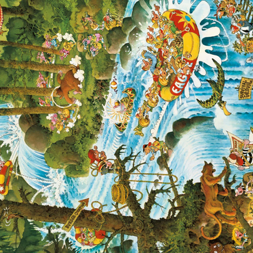 Darstellung des Puzzle Motivs Action 500 Puzzle 3D Modell