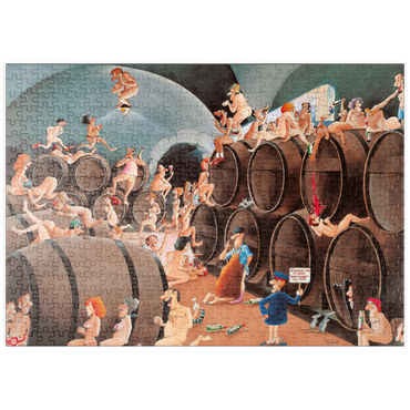 Darstellung des Puzzle Motivs puzzleplate Vino 500 Puzzle