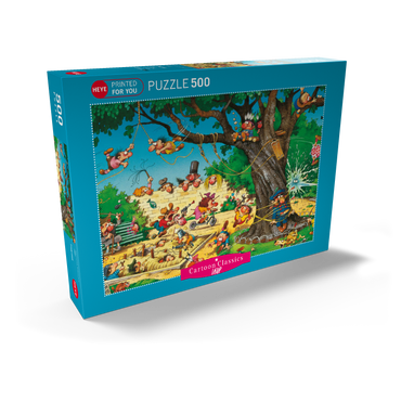 Darstellung des Puzzle Motivs Playground 500 Puzzle Schachtel Ansicht2