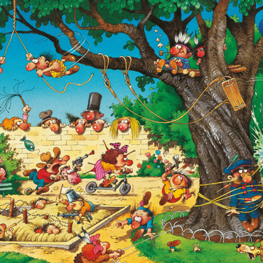 Darstellung des Puzzle Motivs Playground 500 Puzzle 3D Modell