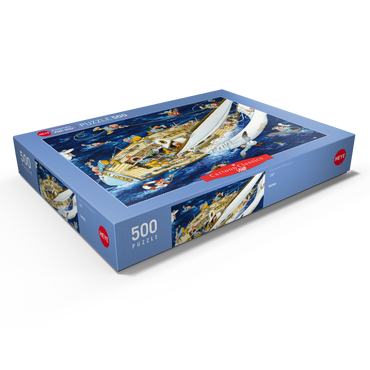 Darstellung des Puzzle Motivs Sailors 500 Puzzle Schachtel Ansicht1