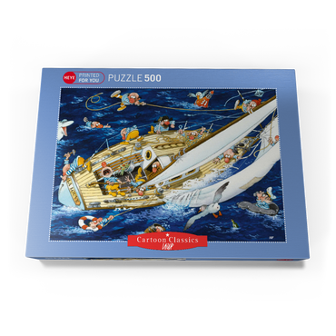 Darstellung des Puzzle Motivs Sailors 500 Puzzle Schachtel Ansicht3