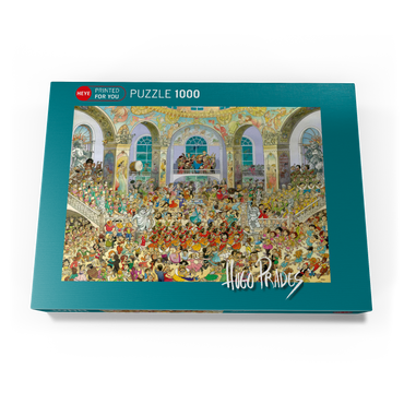 Darstellung des Puzzle Motivs Ballroom - Hugo Prades 1000 Puzzle Schachtel Ansicht3