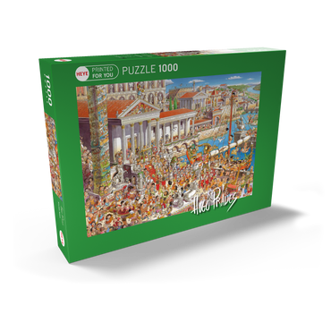 Darstellung des Puzzle Motivs Ancient Rome - Hugo Prades 1000 Puzzle Schachtel Ansicht2