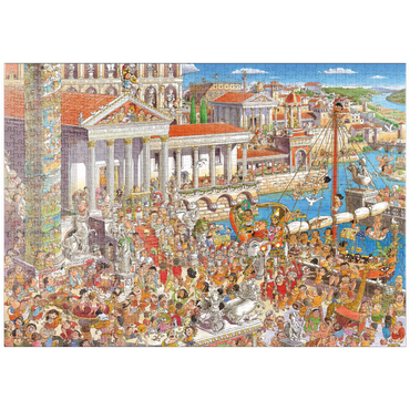 Darstellung des Puzzle Motivs puzzleplate Ancient Rome - Hugo Prades 1000 Puzzle
