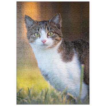 Darstellung des Puzzle Motivs puzzleplate Minka im Tau 200 Puzzle