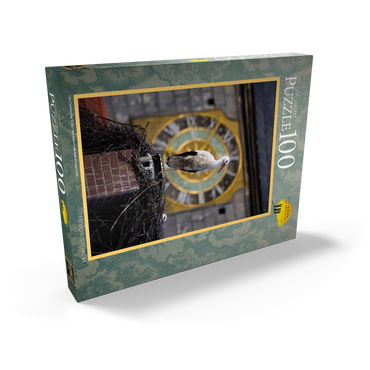 Darstellung des Puzzle Motivs 10 vor Storch 100 Puzzle Schachtel Ansicht2