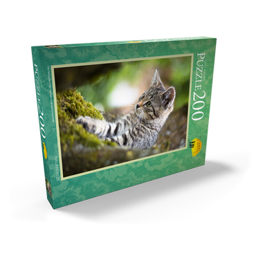 Darstellung des Puzzle Motivs Baumkatze 200 Puzzle Schachtel Ansicht2