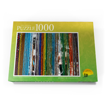 Darstellung des Puzzle Motivs Markt in Salvador 1000 Puzzle Schachtel Ansicht3