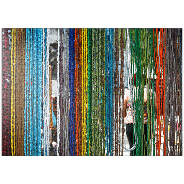 Darstellung des Puzzle Motivs puzzleplate Markt in Salvador 1000 Puzzle