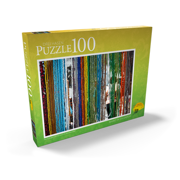 Darstellung des Puzzle Motivs Markt in Salvador 100 Puzzle Schachtel Ansicht2