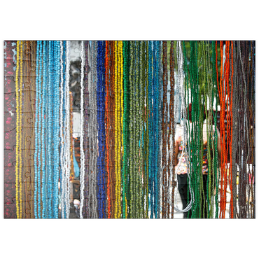 Darstellung des Puzzle Motivs puzzleplate Markt in Salvador 100 Puzzle