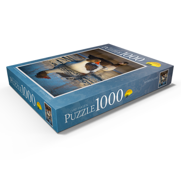 Darstellung des Puzzle Motivs Hybridgans 1000 Puzzle Schachtel Ansicht1