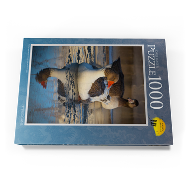 Darstellung des Puzzle Motivs Hybridgans 1000 Puzzle Schachtel Ansicht3