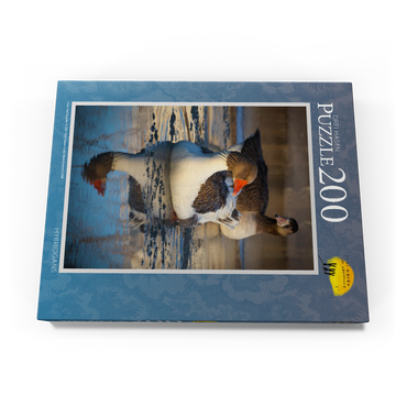 Darstellung des Puzzle Motivs Hybridgans 200 Puzzle Schachtel Ansicht3