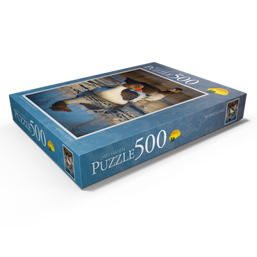 Darstellung des Puzzle Motivs Hybridgans 500 Puzzle Schachtel Ansicht1