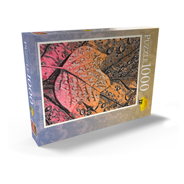 Darstellung des Puzzle Motivs Tulpenbaumlaub 1000 Puzzle Schachtel Ansicht2